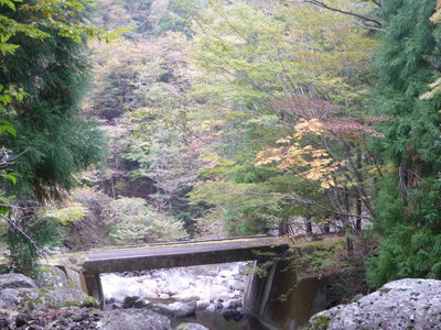 光谷右俣出合付近