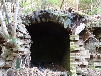 Ｓさんから送って頂いた天井の残っている乾留窯跡