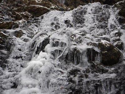 左俣の一番下の滝