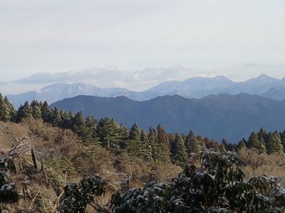 あまり白くない鈴鹿山脈