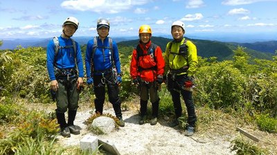 射能山（ブンゲン）山頂