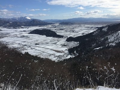 伊吹山 と 霊仙山