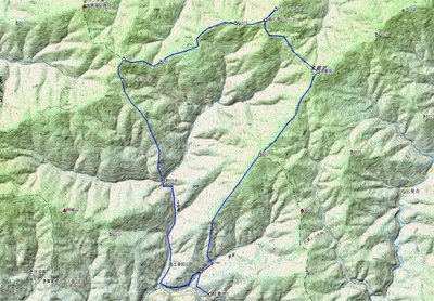 GPS軌跡図猫ヶ洞.jpg (434.37 KiB) 閲覧された回数 34298 回 予想コース図