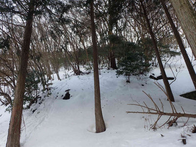 P2030006.jpg (100.39 KiB) 閲覧された回数 6658 回 犬返し谷左岸尾根取り付き