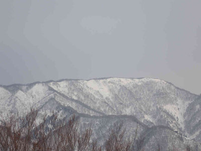 大ダワから土蔵岳