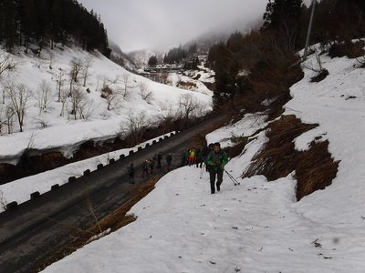 取り付きはグーがトップ。でもグーの後ろはダレも付いて来なかった。