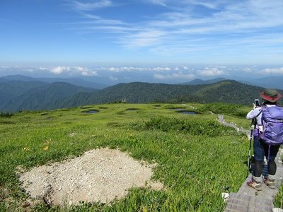 池塘群の中には土砂で埋もれた池塘も(-_-;)