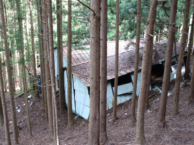 二股の造林小屋