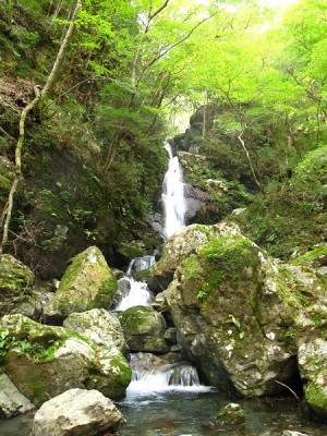 砥石谷出合滝