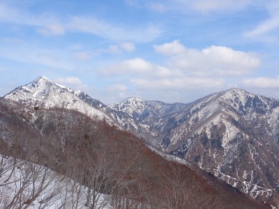 蕎麦粒山・五蛇池山・黒津山