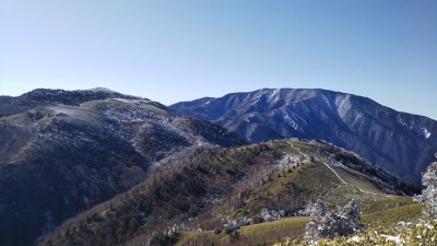 横川山より恵那山