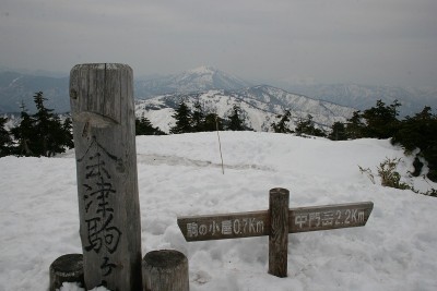 会津駒ヶ岳山頂