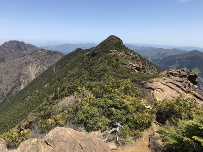 東赤石山　八巻山から