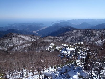 与八郎高からの眺め