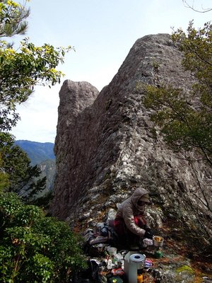 ビキ島でランチ
