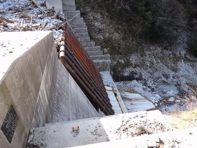 パイプダムも山盛り