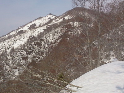 東尾根から天狗山