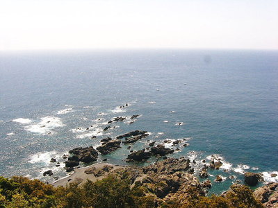 〇 黒潮洗う室戸岬大海原